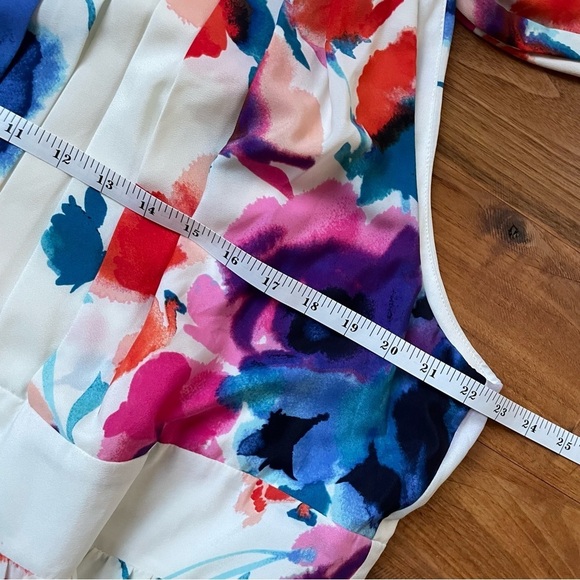 Eliza J Floral Print Halter Maxi Dress - Picture 11 of 14